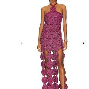 SIMON MILLER  beep beep crochet dress